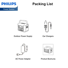 Philips Outdoor Power Supply 300W High Power Mobile Power Supply (DLP8091C)