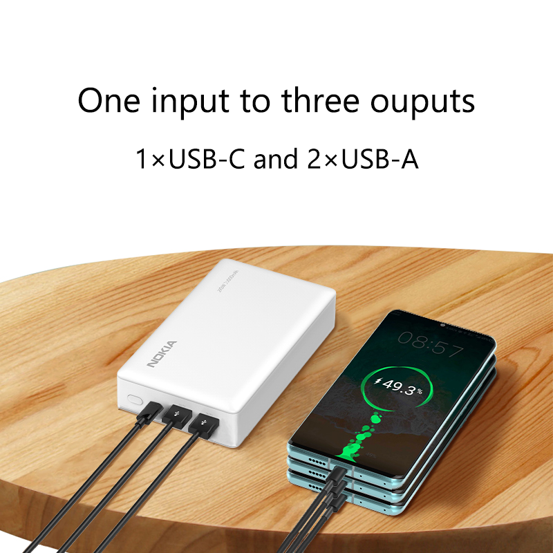 Nokia 20,000mAh Power Bank P6203-2 -20W Fast charging - image 12