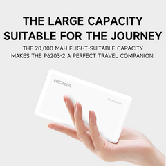 Nokia 20,000mAh Power Bank P6203-2 -20W Fast charging - image 6