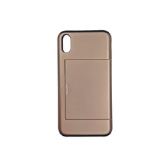 iPhone XR Slide Card Armor Hard Tough Case