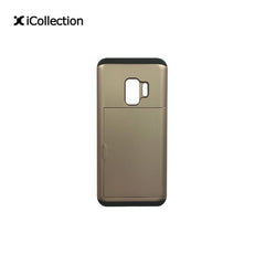 Samsung Galaxy S9 Plus Slide Card Armor Hard Tough Case